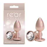 Rear Assets Iridescent - Champagne 7.1 cm Small Butt Plug