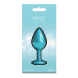 Rear Assets Iridescent - Iridescent Teal 8.2 cm Medium Butt Plug