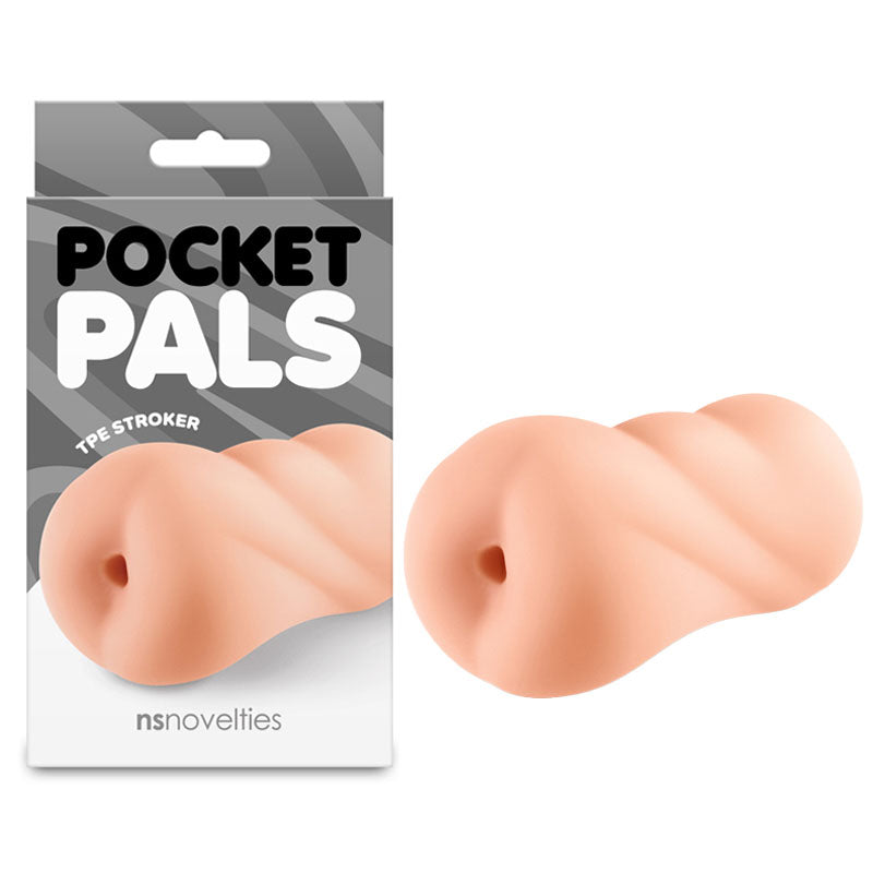 Pocket Pals Anal Stroker - Tan Anal Stroker