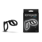 Renegade Boost - Black - Black Penis Harness - Naughty by Nature Adult Store