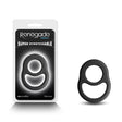 Renegade Cradle - Black - Black Cock & Balls Ring - Naughty by Nature Adult Store