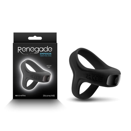 Renegade Emperor - Rechargeable Vibrating Cock & Ball Rings - Naughty by Nature Adult Store