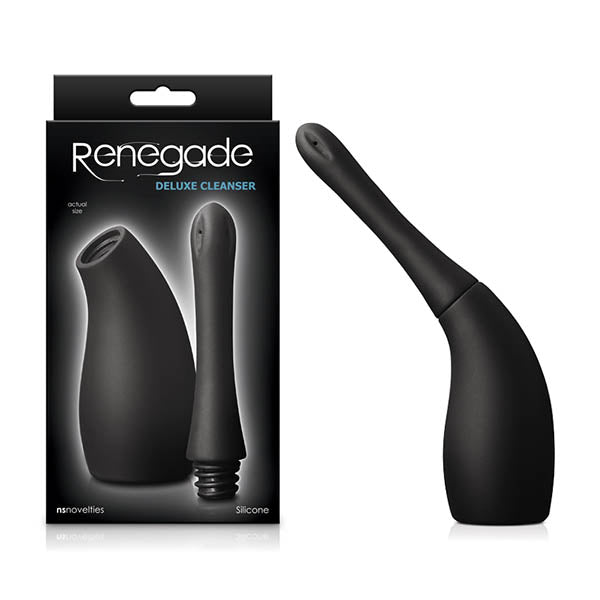 Renegade Deluxe Cleanser - Black Unisex Douche - Naughty by Nature Adult Store