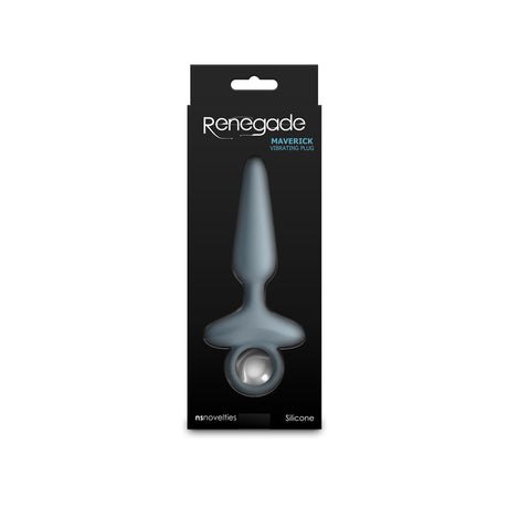 Renegade Maverick - Grey Vibrating Butt Plug
