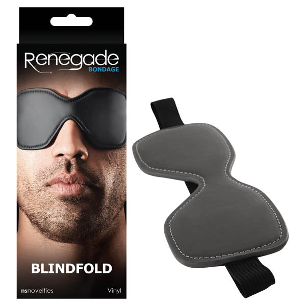 Renegade Bondage - Blindfold - Black Blindfold - Naughty by Nature Adult Store