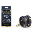 Bondage Couture Ankle Cuffs - Blue - Blue Restraints - Naughty by Nature Adult Store