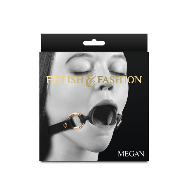 Fetish & Fashion - Megan - Black - Black Mouth Restraint - Naughty by Nature Adult Store