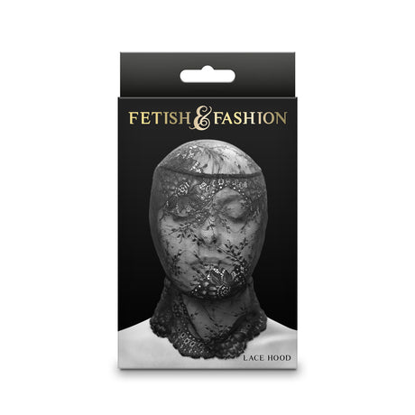 Fetish & Fashion - Lace Hood - Black - Naughty by Nature Adult Store