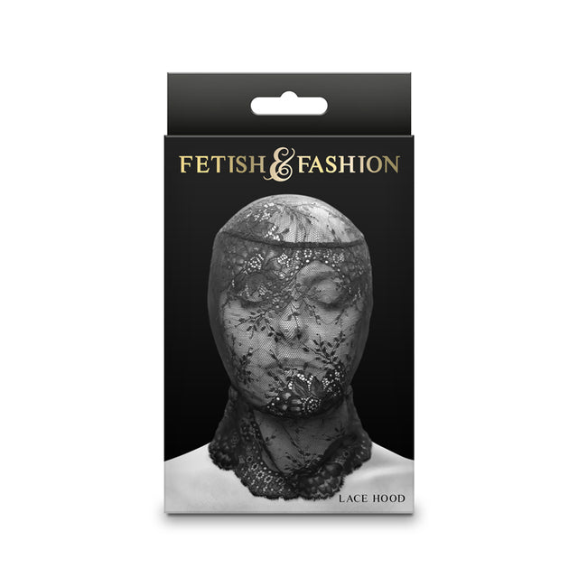 Fetish & Fashion - Lace Hood - Black - Naughty by Nature Adult Store