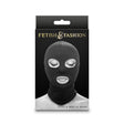 Fetish & Fashion - Eyes & Mouth Hood - Black - Black Hood - Naughty by Nature Adult Store