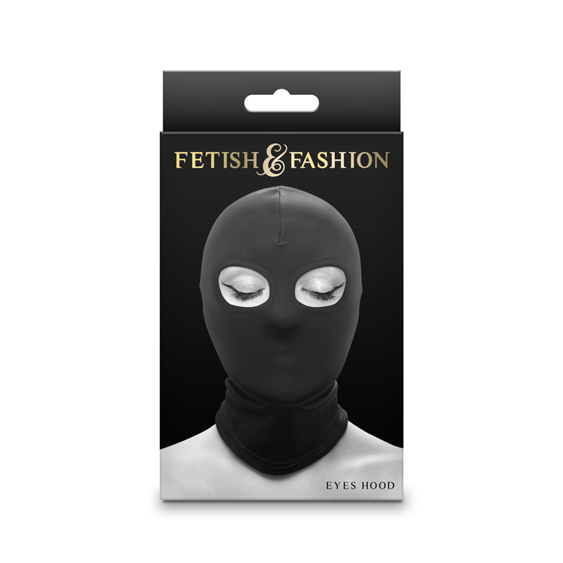 Fetish & Fashion - Eyes Hood - Black - Black Hood - Naughty by Nature Adult Store