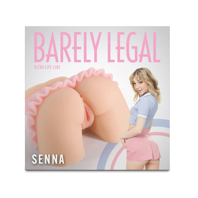 Barely Legal Senna - White - Flesh Mini Doggy Style Masturbator - Naughty by Nature Adult Store