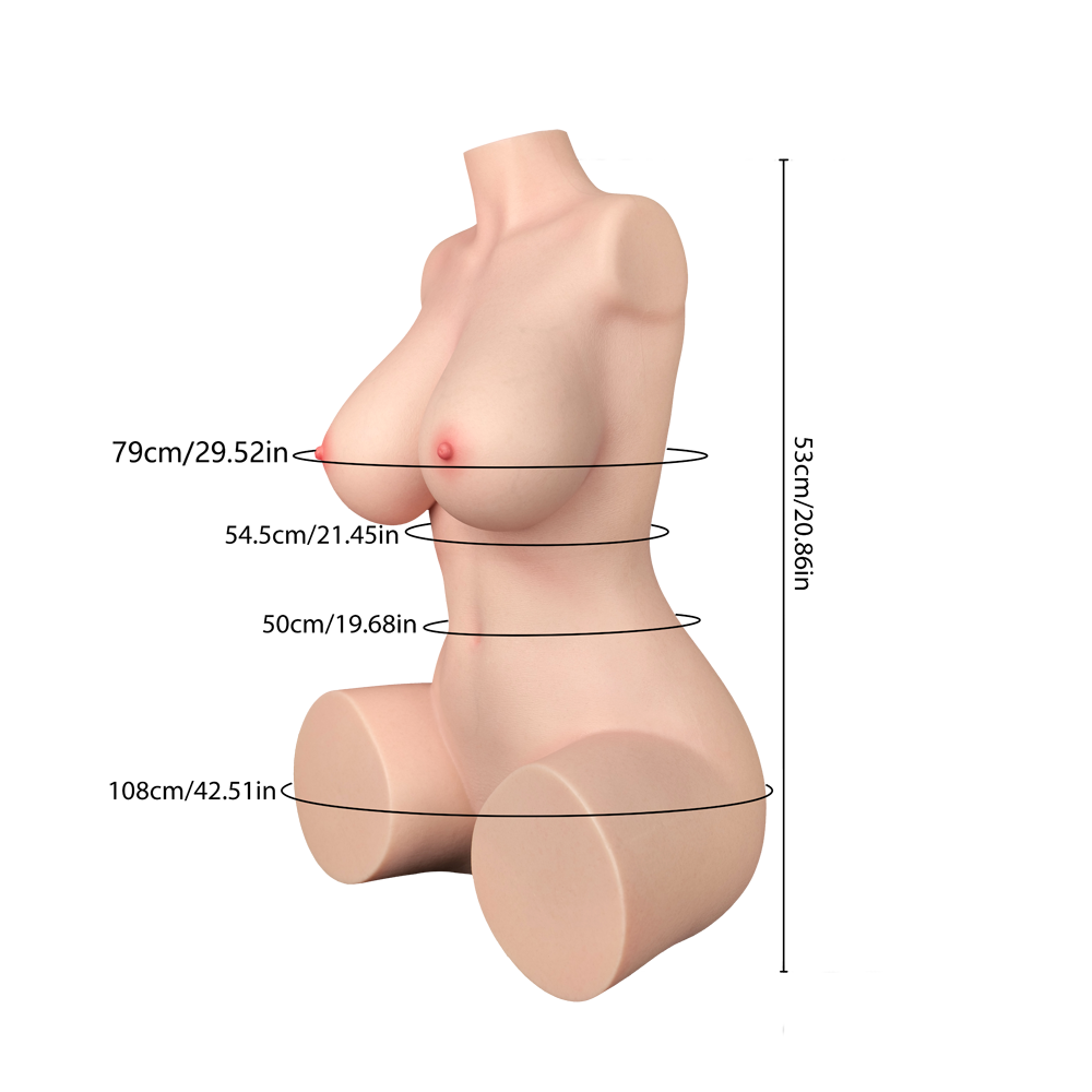 Aiko Life Size Anime Silicone Sex Doll Torso