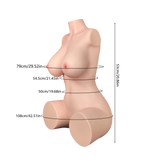 Aiko Life Size Anime Silicone Sex Doll Torso