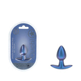 OUCH! Anal Plug - Metallic Blue 6.5 cm Small Butt Plug - Naughty by Nature Adult Store