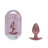 OUCH! Anal Plug - Rose Gold Medium Butt Plug - Naughty by Nature Adult Store