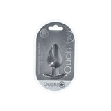OUCH! Anal Plug - Large - Gun Metal - Naughty by Nature Adult Store