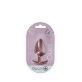 OUCH! Anal Plug - Large - Rose Gold - Naughty by Nature Adult Store