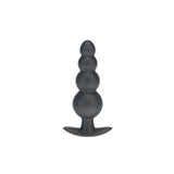 OUCH! Beaded Anal Plug - Gun Metal - Naughty by Nature Adult Store