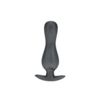 OUCH! Curvy Anal Plug - Gun Metal - Naughty by Nature Adult Store