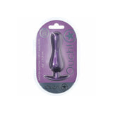 OUCH! Curvy Anal Plug - Metallic Purple - Naughty by Nature Adult Store