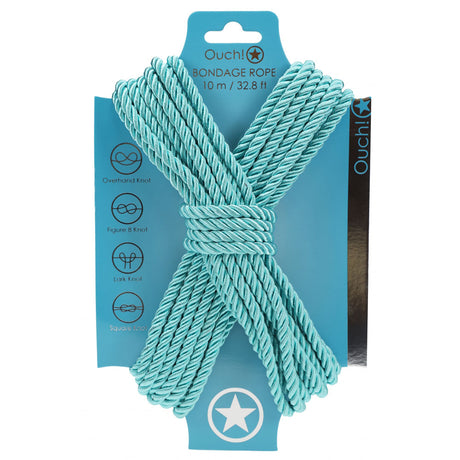 OUCH! Bondage Rope - 10 M Blue