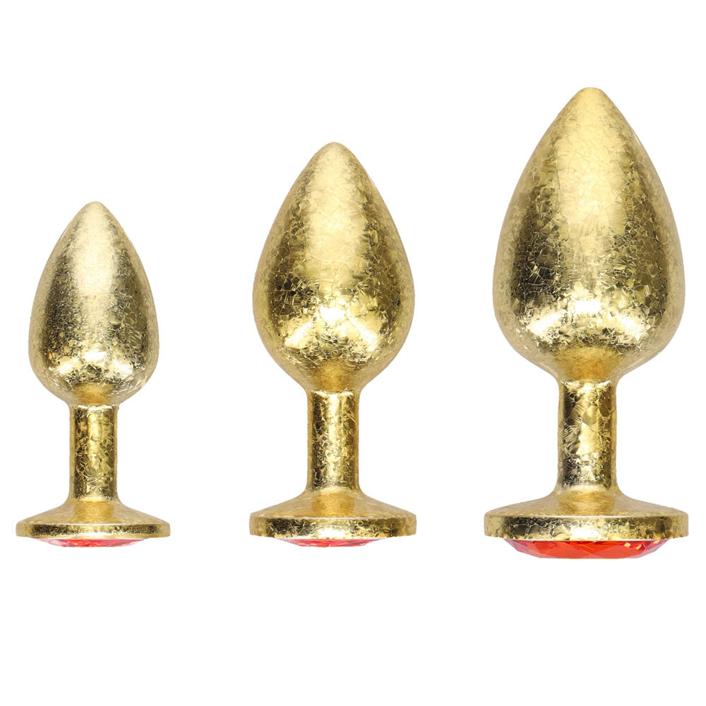 OUCH! Milan Collection - Metal Anal Plug Set