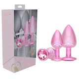 OUCH! Paris Collection - Metal Anal Plug Set