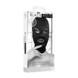 OUCH! Subversion Mask With Open Mouth - Black Hood - Naughty by Nature Adult Store