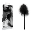 OUCH! Black & White Feather Tickler - Black - Naughty by Nature Adult Store