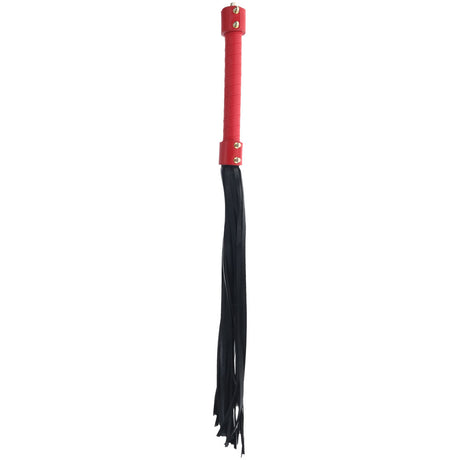 OUCH! Milan Collection - Flogger - Black/Red Flogger Whip - Naughty by Nature Adult Store