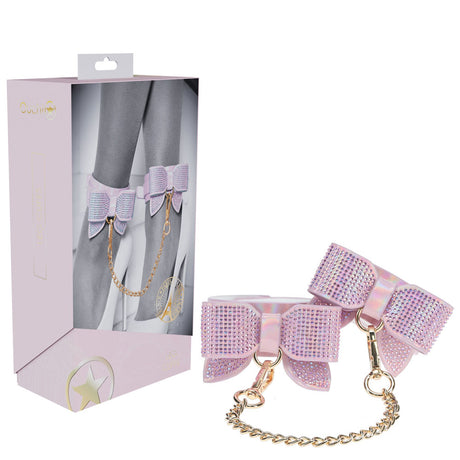 OUCH! Paris Collection - Leg Cuffs - Pink Restraints - Naughty by Nature Adult Store