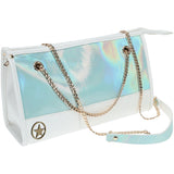 OUCH! Paris Collection - Baby Blue Bondage Set with Bag - 8 Piece Kit