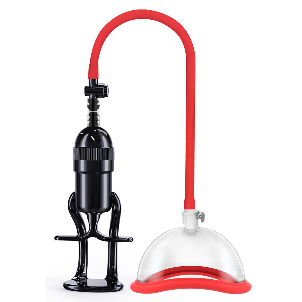 LuvPump Vagina Enhancement System - Clear/Red - Naughty by Nature Adult Store