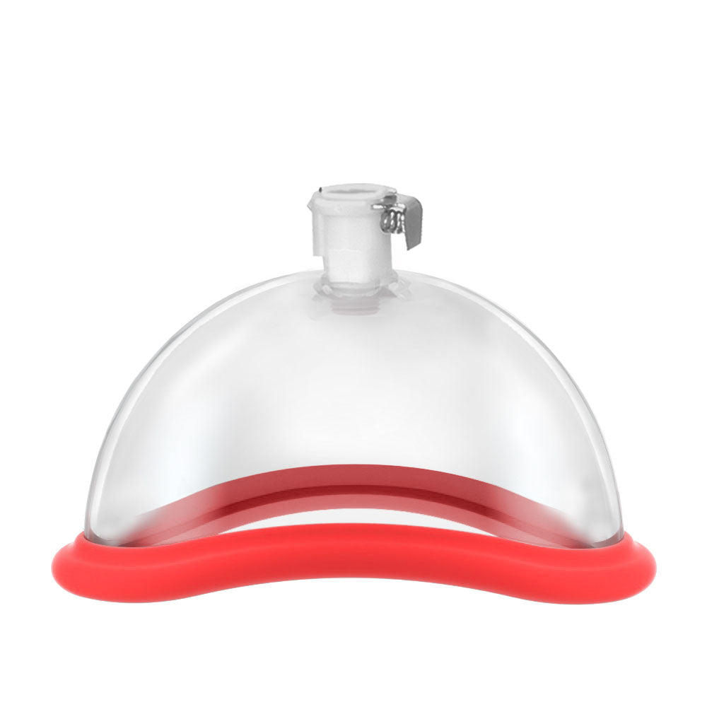 LuvPump Vagina Enhancement System - Clear/Red - Naughty by Nature Adult Store