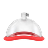 LuvPump Vagina Enhancement System - Clear/Red - Naughty by Nature Adult Store
