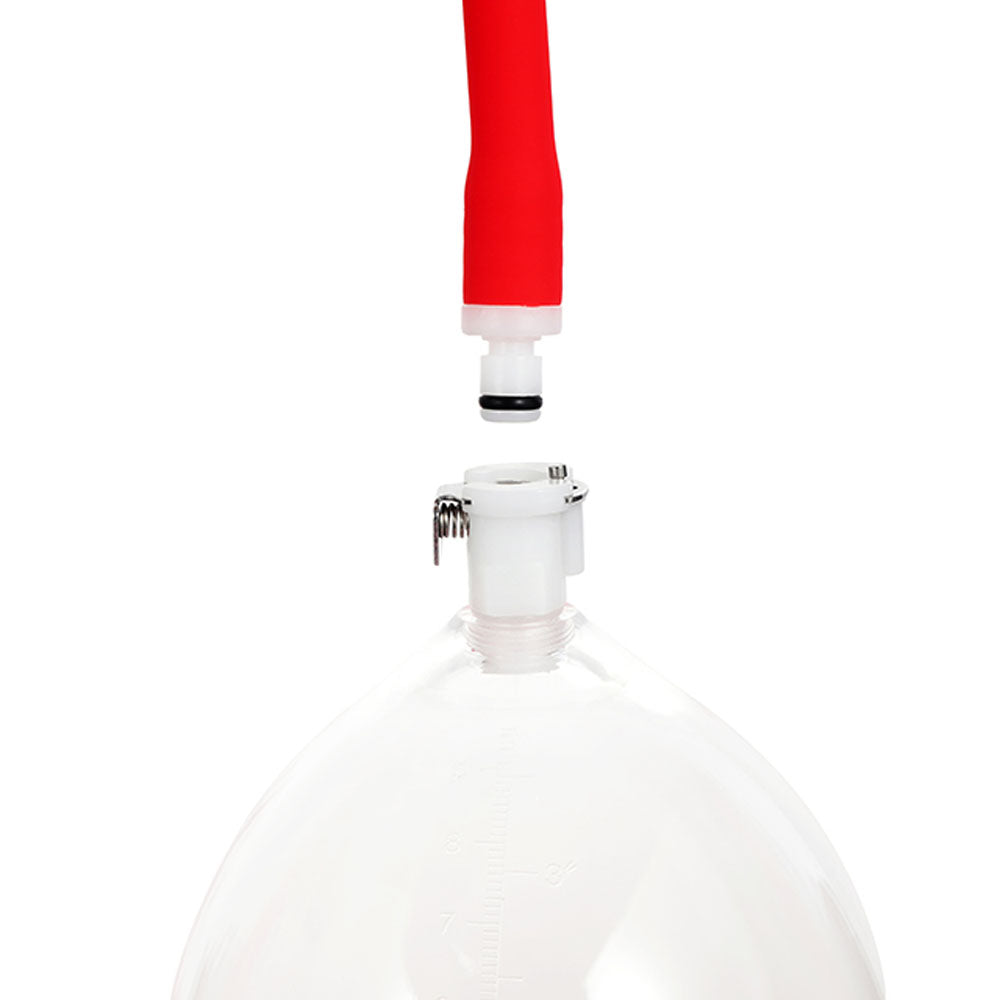 LuvPump Vagina Enhancement System - Clear/Red - Naughty by Nature Adult Store