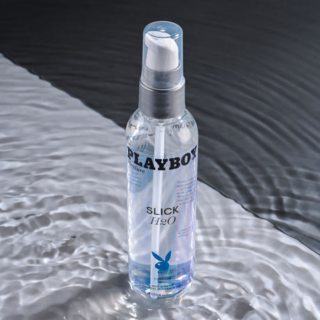 Playboy Pleasure SLICK H2O - 120 ml - Water Based Lubricant - Naughty by Nature Adult Store