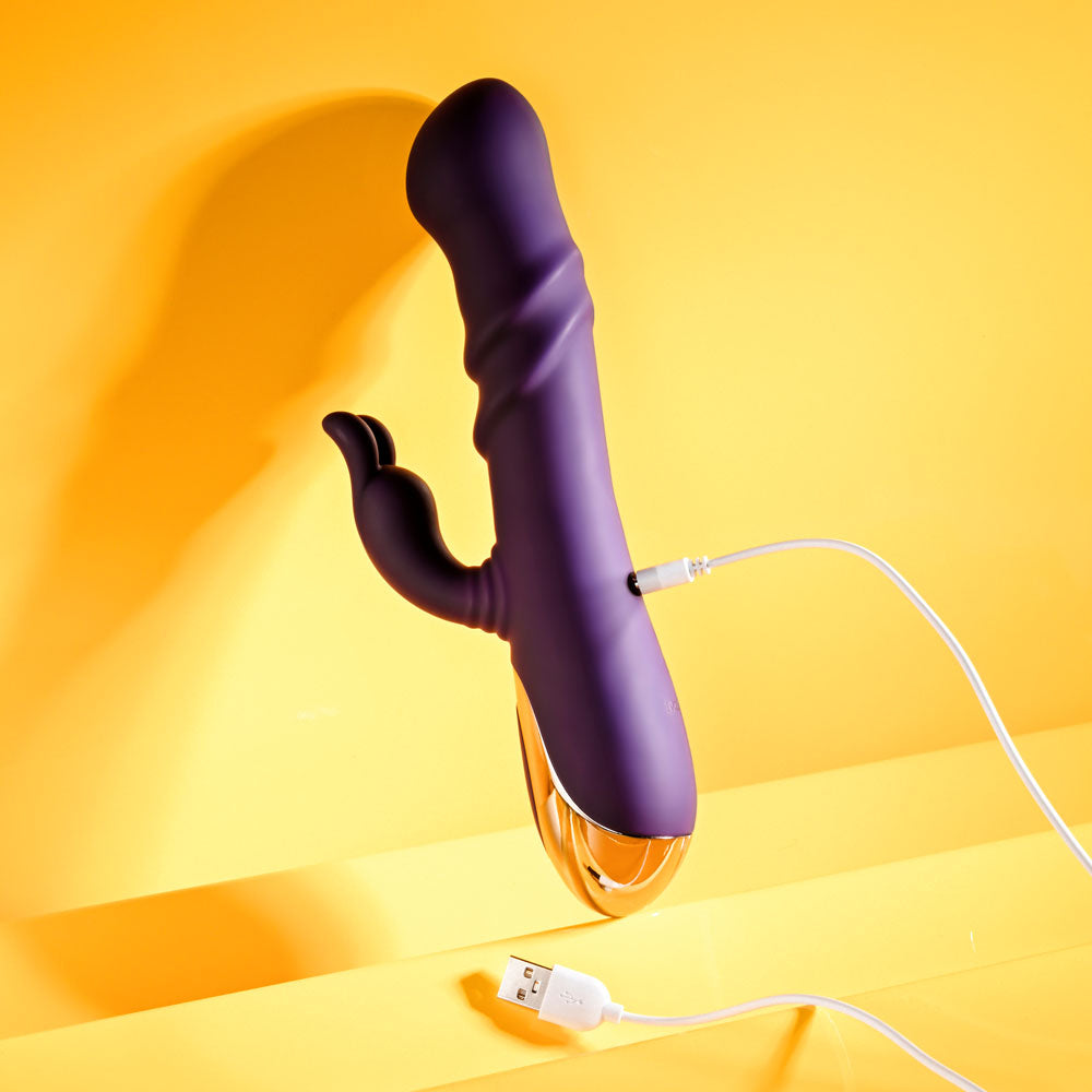 Playboy Pleasure BUNNY PUNCH - Twirling Rabbit Vibrator
