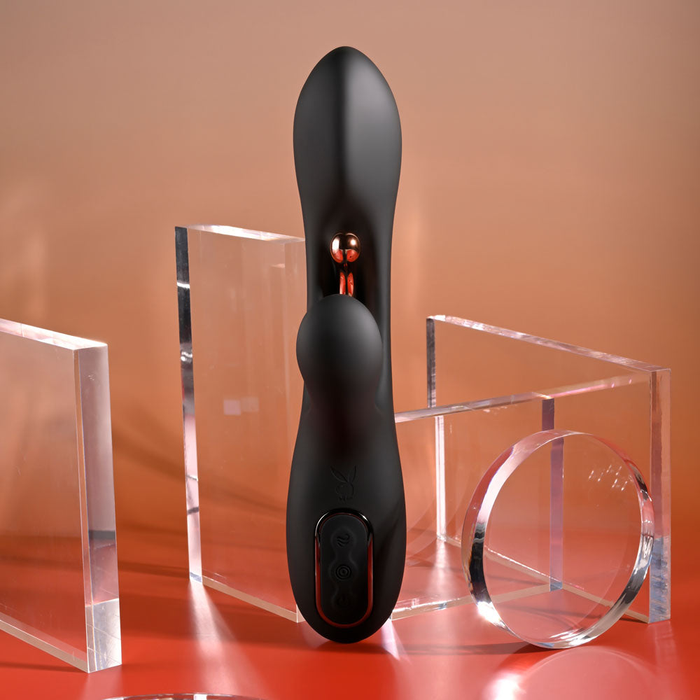 Playboy Pleasure AUREUS Rabbit with Internal Flicker
