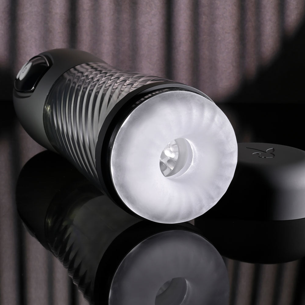 Playboy Pleasure WHIRLWIND -  Thrusting and Spinning Auto Stroker - Naughty by Nature Adult Store