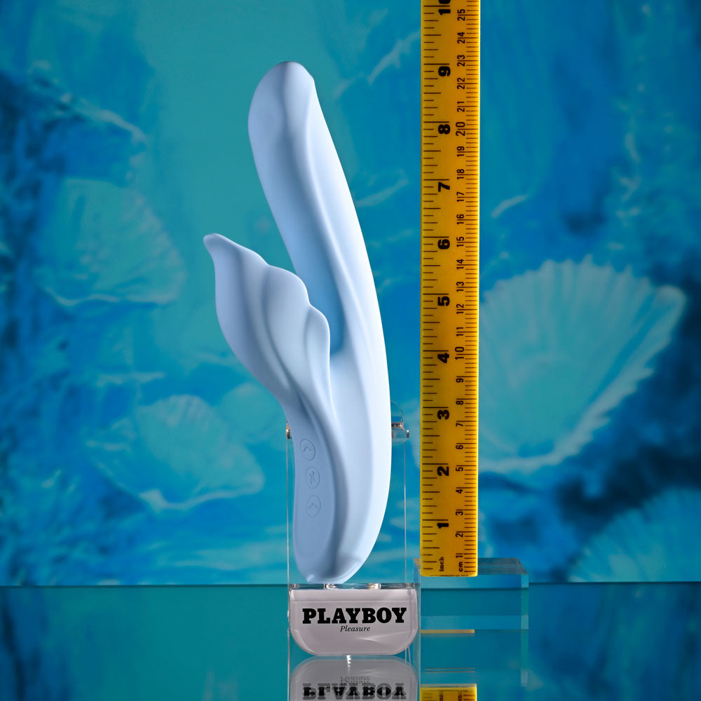 Playboy Pleasure IN BLOOM - Tapping & Heating Dual Vibrator