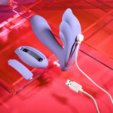 Playboy Pleasure LILAC FANTASY - Tapping Vibrator with Remote
