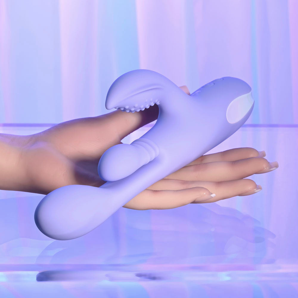 Playboy Pleasure NUBBIN RUBBIN - Thrusting Rabbit Vibrator