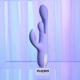 Playboy Pleasure NUBBIN RUBBIN - Thrusting Rabbit Vibrator