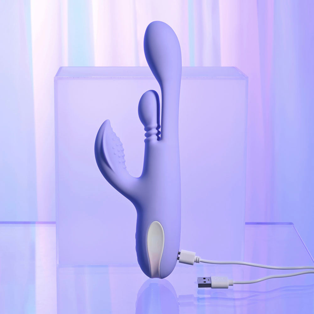 Playboy Pleasure NUBBIN RUBBIN - Thrusting Rabbit Vibrator