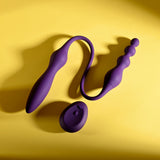 Playboy Pleasure This And That Purple DualEnded Vibrator