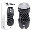 Playboy Pleasure SOLO - USB Rechargeable Vibrating and Sucking Stroker - Naughty by Nature Adult Store