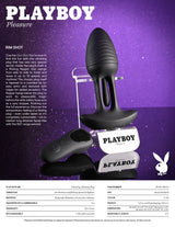 Playboy Pleasure Rim Shot Vibrating Butt Plug 11.4 cm
