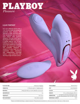 Playboy Pleasure LILAC FANTASY - Tapping Vibrator with Remote